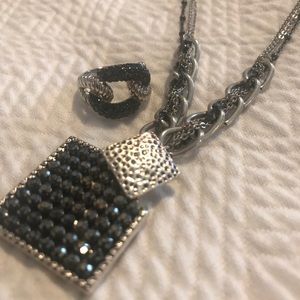 Park Lane necklace and ring